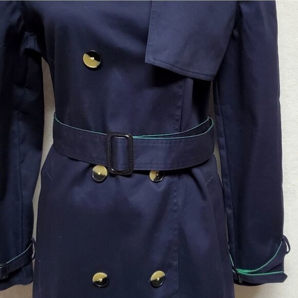 3.1 Phillip Lim 20th Anniversary XXO Blue Green Limited Edition Trench Coat Med - Picture 5 of 16
